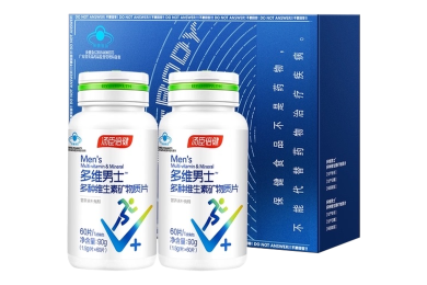 汤臣倍健多维男士多种维生素矿物质片(双瓶优惠装)60片×2瓶
