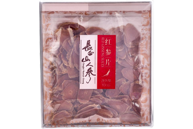 长白山人参红参片100g